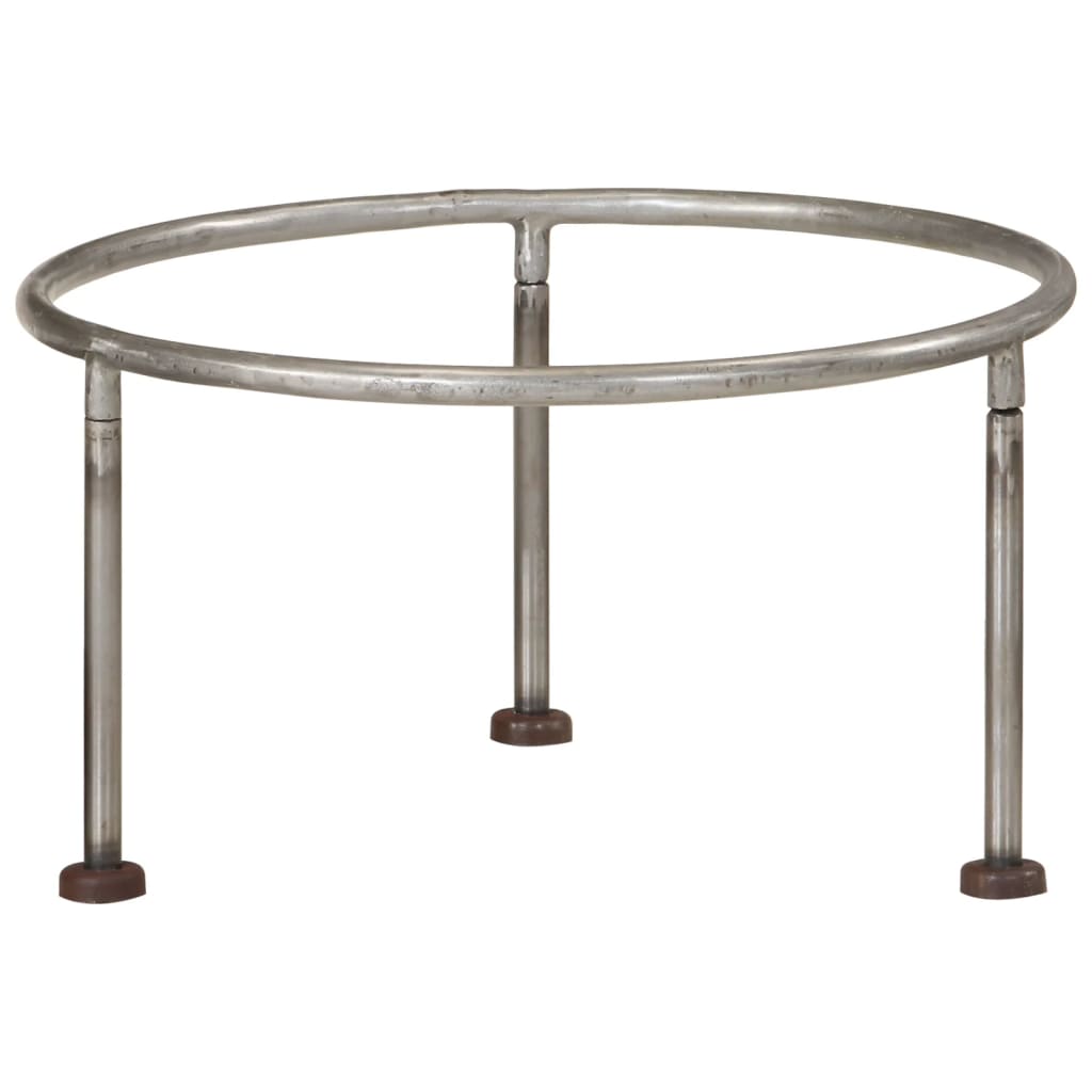 Fire Pit 55x55x38 cm Iron circular support frame for sturdy outdoor use
