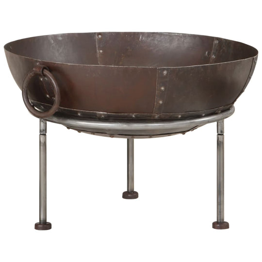 Fire Pit 55x55x38 cm Iron in a sturdy design for outdoor warmth and ambiance.