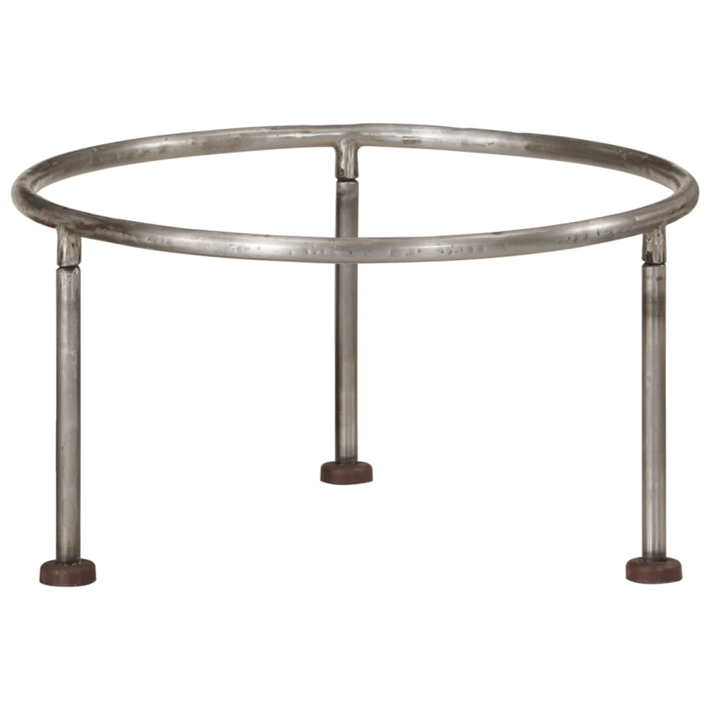 Iron fire pit stand with 3 sturdy legs for extra stability, suitable for Fire Pit 55x55x38 cm Iron.