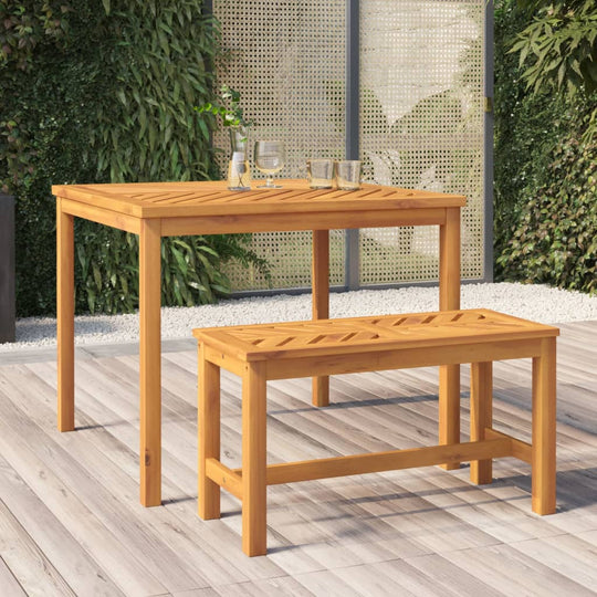 Garden Bench 80 cm Solid Wood Acacia , Furniture -> Outdoor Furniture -> Outdoor Seating -> Outdoor Benches , Durable,eligant,Furniture -,Home & Garden -,Modern Design,new-305021,Outdoor Benches,Outdoor Furniture -,Outdoor Seating -,Wooden Furniture