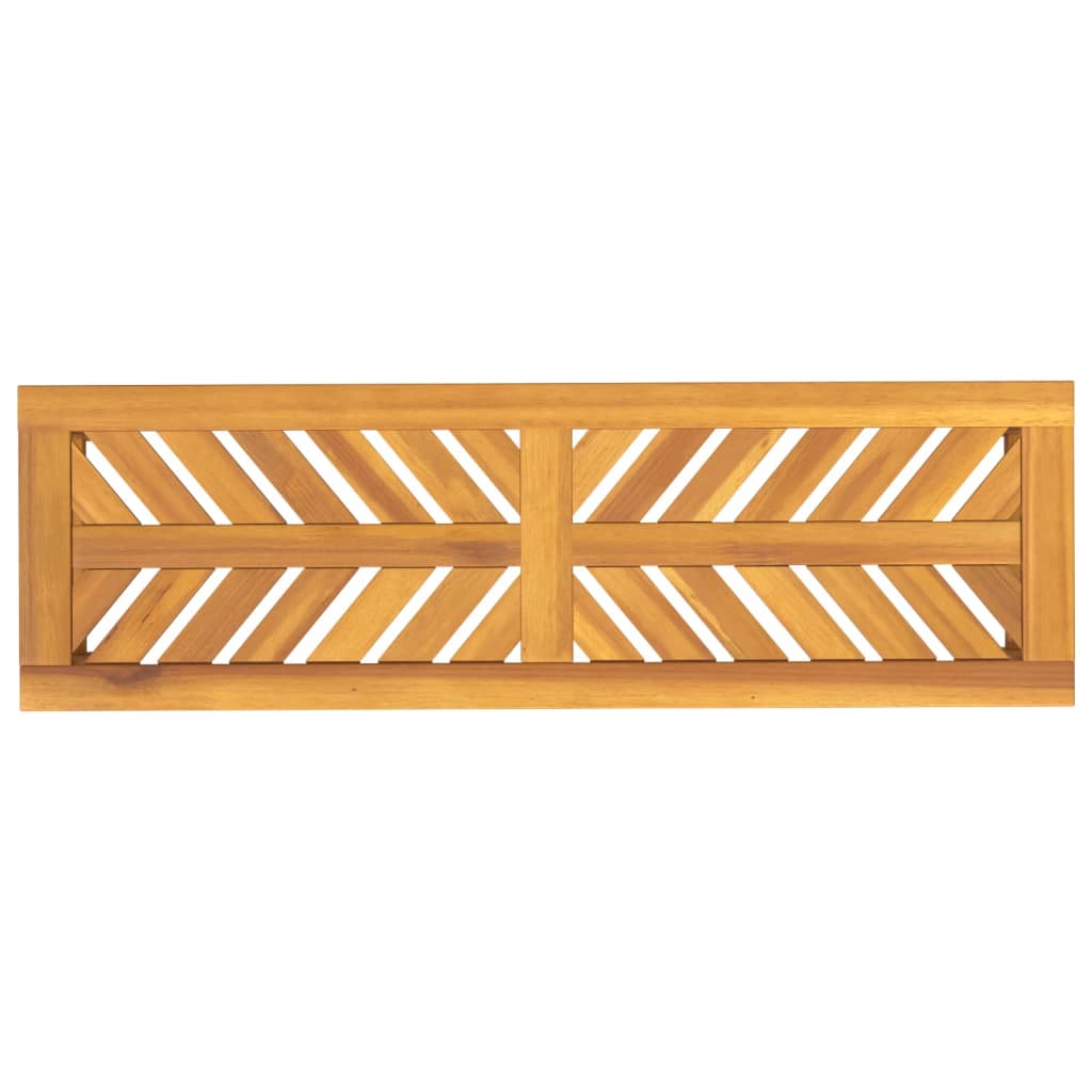 Garden Bench 110 cm Solid Wood Acacia , GARDEN BENCH , Durable,Durable Construction,Furniture -,Home & Garden -,new-305021,Outdoor Benches,Outdoor Furniture -,Outdoor Seating -,Outdoor Structures -,Wooden Furniture