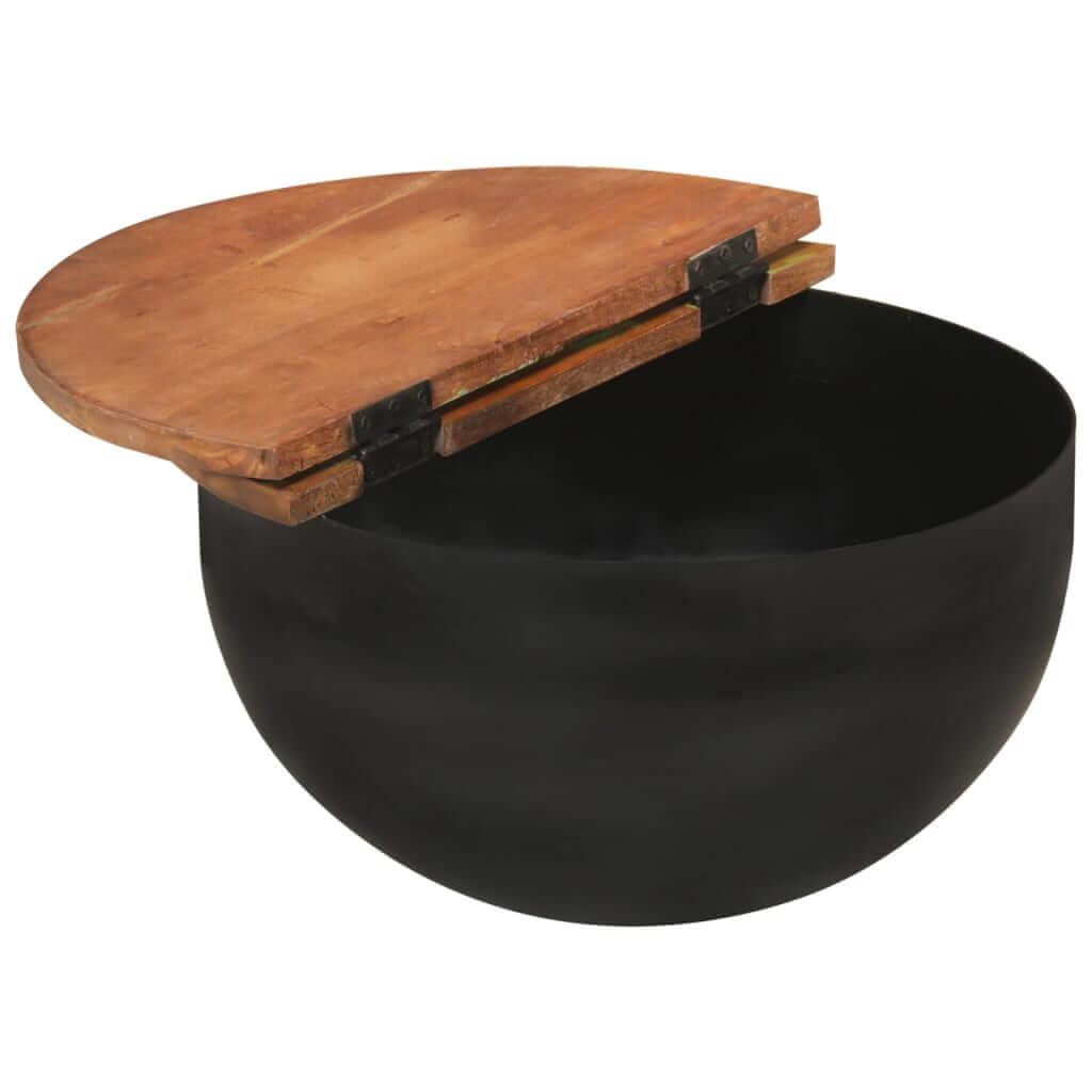 2 Piece Coffee Table Set  Solid Wood Reclaimed