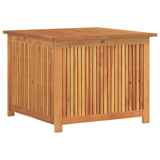 Garden Storage Box 75x75x58 cm Solid Wood Acacia