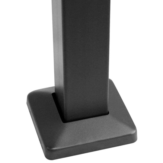 شرفة شواء مع أرفف جانبية، 240×150×243 سم، مصنوعة من الفولاذ، من الإمارات العربية المتحدة