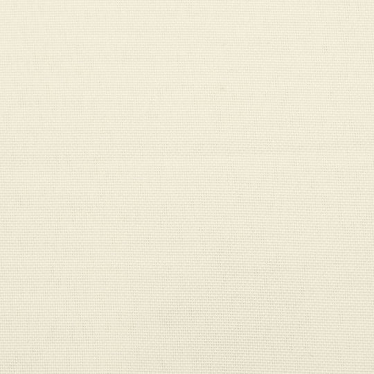 Cream Oxford fabric close-up, ideal for outdoor furniture cushions, soft and durable for lounge or bench seating.