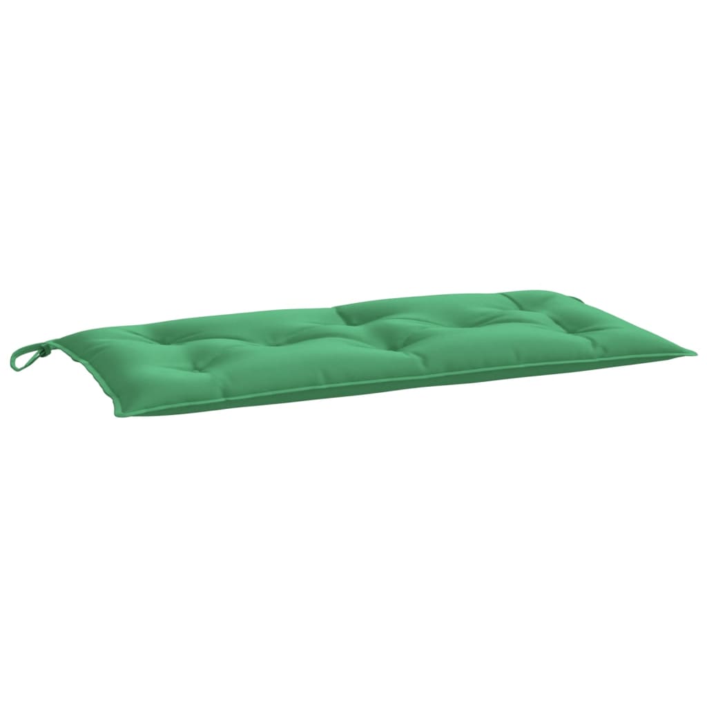 Garden Bench Cushions 2pcs 100x50x7 cm Oxford Fabric in green, ideal for outdoor seating, made from durable materials, water-resistant.