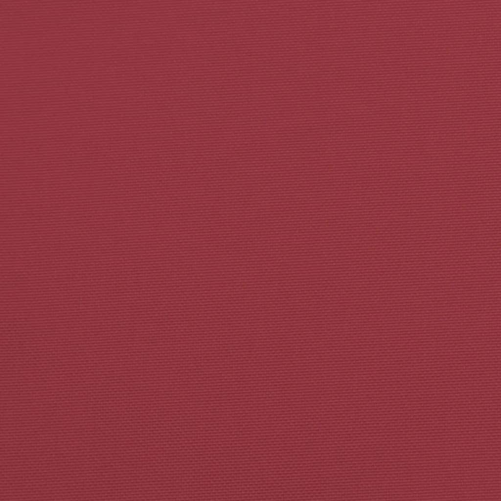 Texture of wine red Oxford fabric, perfect for outdoor furniture cushions, offering durability and water resistance.