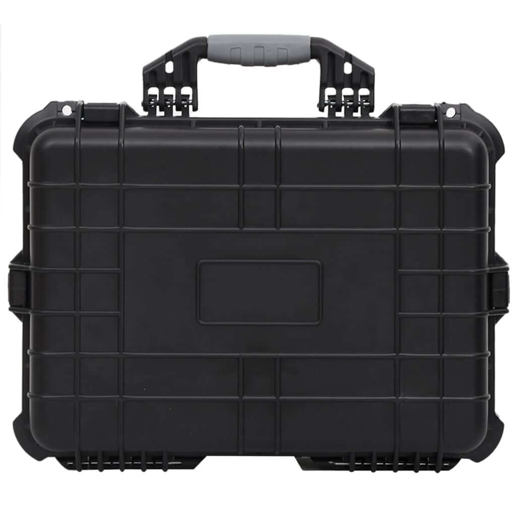 Portable Flight Case 52x40x19 cm PP, durable hard case with handle for easy transport and protection.