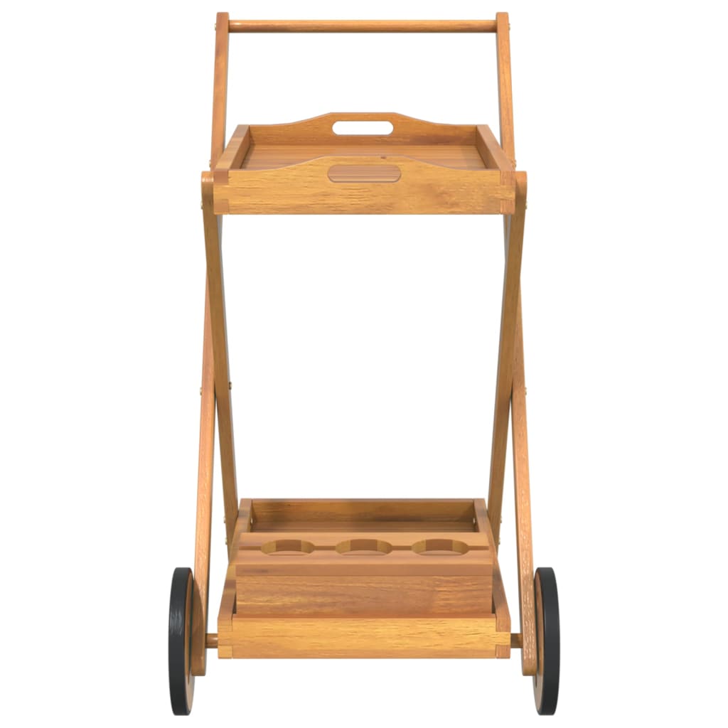 Tea Trolley 54x87x90 cm Solid Wood Acacia , Furniture -> Trolleys -> Kitchen & Dining Trolleys , Durable,eligant,Furniture -,Home & Garden -,Kitchen & Dining Trolleys,Modern Design,new-305021,Outdoor Furniture -,Trolleys -