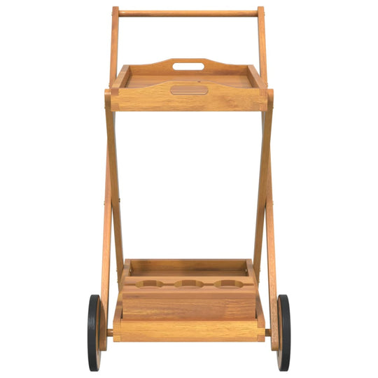 Tea Trolley 54x87x90 cm Solid Wood Acacia , Furniture -> Trolleys -> Kitchen & Dining Trolleys , Durable,eligant,Furniture -,Home & Garden -,Kitchen & Dining Trolleys,Modern Design,new-305021,Outdoor Furniture -,Trolleys -