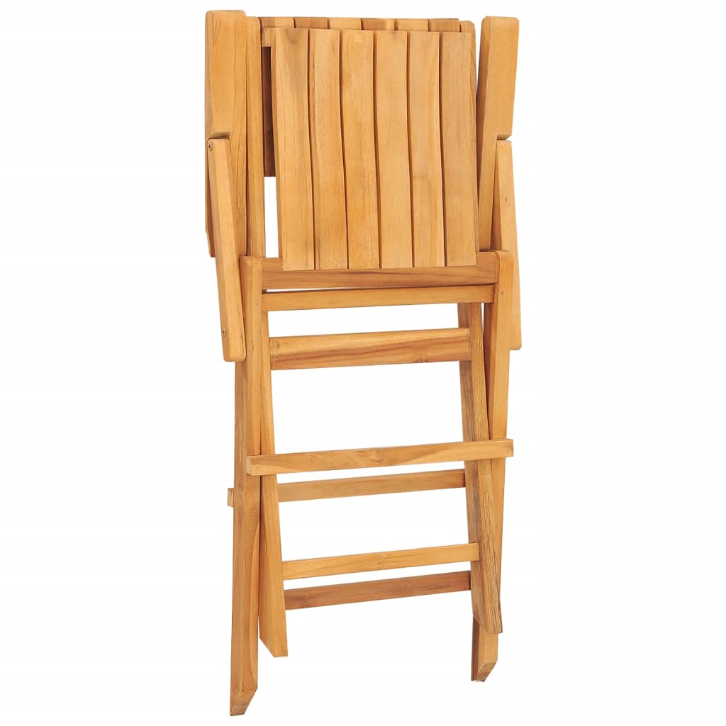 Folding Garden Chairs 2 pcs 55x61x90 cm Solid Wood Teak Furniture -> Outdoor Furniture -> Outdoor Seating -> Outdoor Chairs