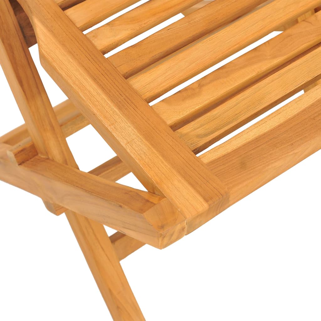 Folding Garden Chairs 4 pcs 47x63x90 cm Solid Wood Teak , Furniture -> Outdoor Furniture -> Outdoor Seating -> Outdoor Chairs , Durable,Furniture -,new-305021,Outdoor Chairs,Outdoor Furniture -,Outdoor Furniture Sets,Outdoor Living -,Outdoor Seating -,set