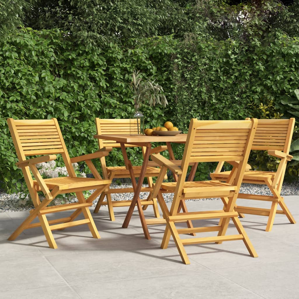 Folding Garden Chairs 4 pcs 55x62x90 cm Solid Wood Teak , Furniture -> Outdoor Furniture -> Outdoor Seating -> Outdoor Chairs , Chairs -,folding,Furniture -,Home & Garden -,new-305021,Outdoor Chairs,Outdoor Furniture -,Outdoor Seating -,set of 4,Wooden Fu