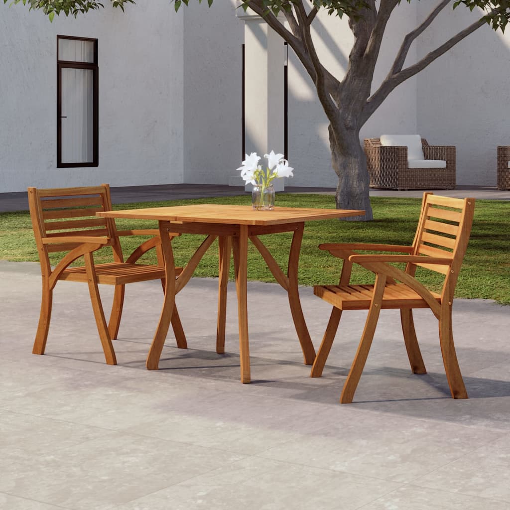 Garden Table 85x85x75 cm Solid Wood Acacia , Furniture -> Outdoor Furniture -> Outdoor Tables , brown,Durable,eligant,Furniture -,Home & Garden -,Modern Design,new-305021,Outdoor Furniture -,Outdoor Seating -,Outdoor Tables,Tables -,Wooden Furniture