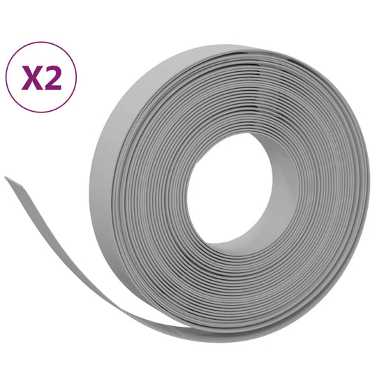 Garden Edgings  pcs  10 m 10 cm Polyethylene roll, flexible and durable lawn edging material.