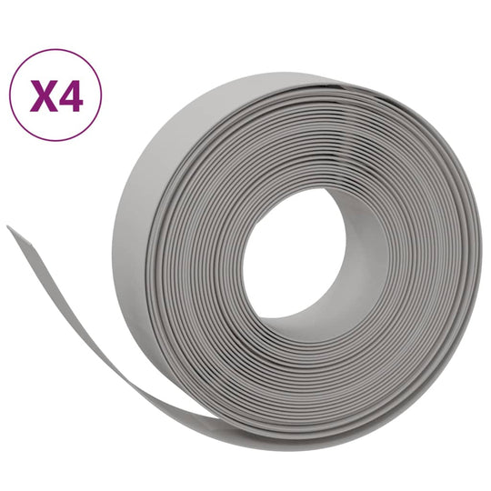 Garden Edgings  pcs  10 m 15 cm Polyethylene roll for flexible garden edging projects.