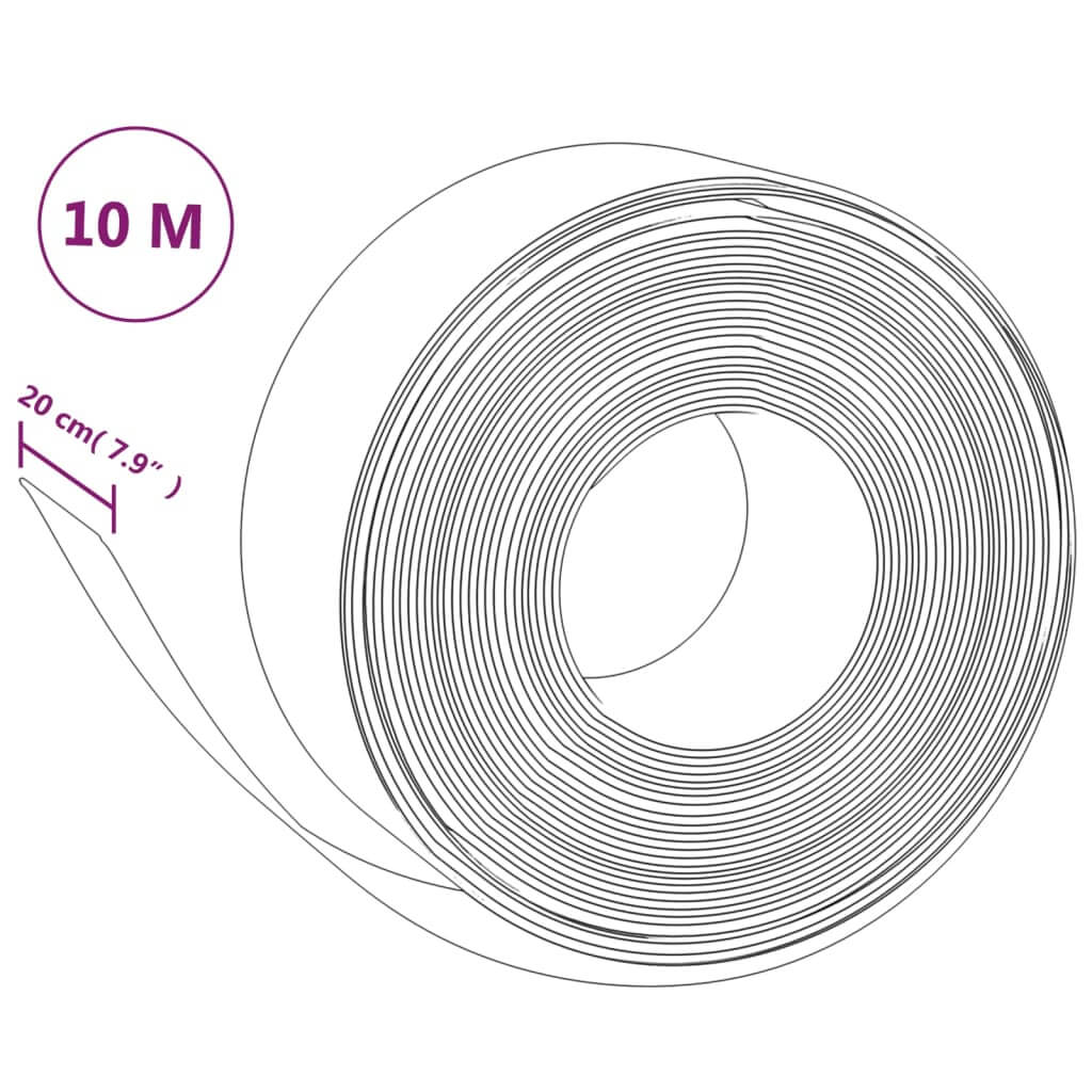 Garden Edgings  pcs  10 m 20 cm Polyethylene