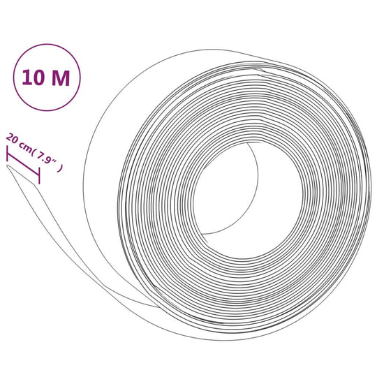 Garden Edgings  pcs  10 m 20 cm Polyethylene