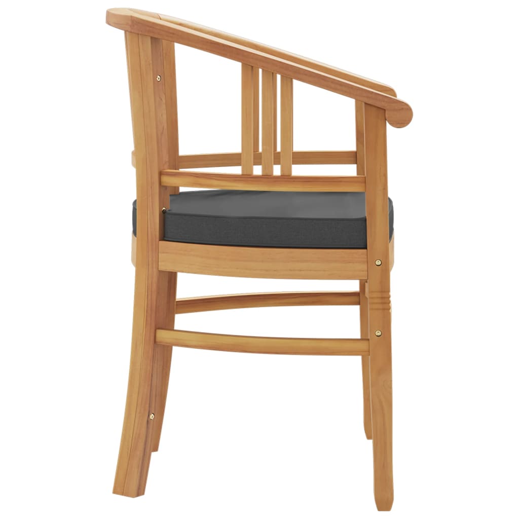 Classic teak garden furniture set with spacious table