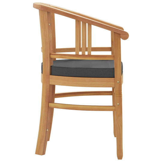 Classic teak garden furniture set with spacious table