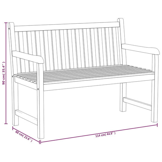 5 Piece Garden Dining Set Solid Wood Teak