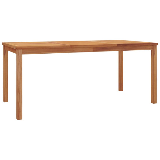 طقم طعام للحديقة مكون من 3 قطع من خشب الساج الصلب