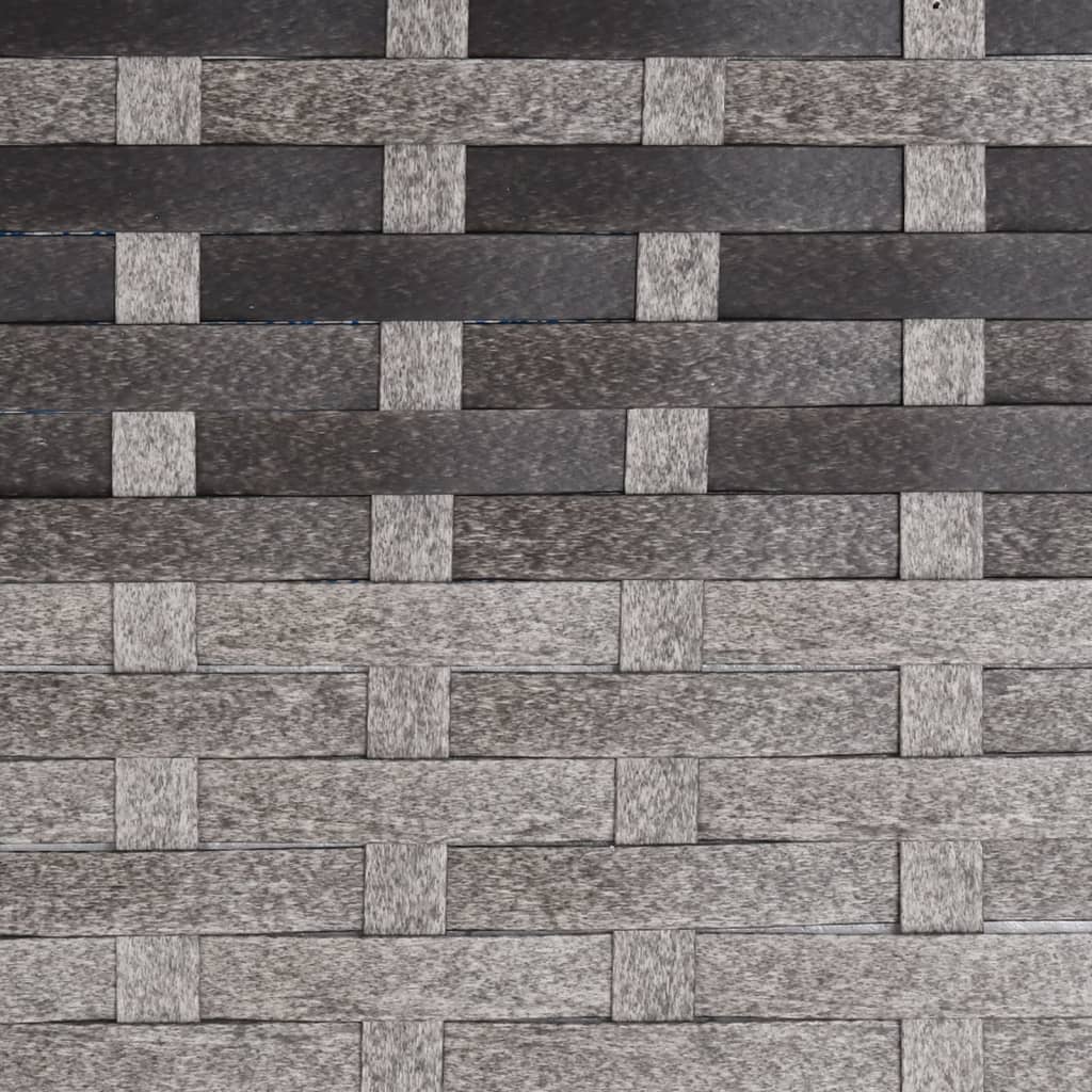 مقعد حديقة لشخصين مع وسادة من خشب الروطان الصناعي