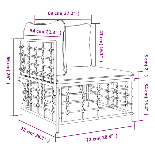 Garden Corner Sofa with Beige Cushions Poly Rattan , Furniture -> Outdoor Furniture -> Outdoor Seating -> Outdoor Sectional Sofa Units , Durable,eligant,Furniture -,Home & Garden -,Modern Design,new-305021,Outdoor Furniture -,Outdoor Seating -,Outdoor Sec