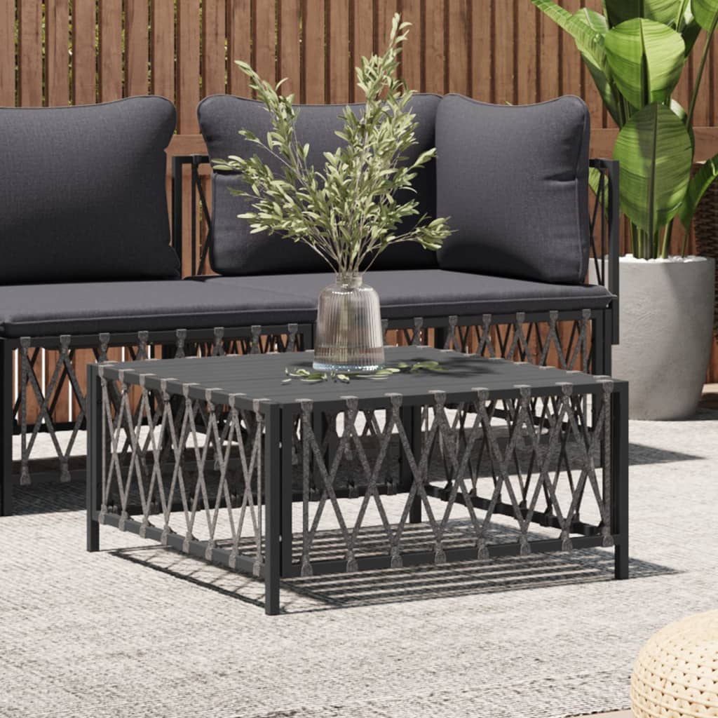 Garden Table 70x70x34 cm Woven Fabric , Furniture -> Outdoor Furniture -> Outdoor Seating -> Outdoor Sectional Sofa Units , Durable,eligant,Furniture -,Home & Garden -,Modern Design,new-305021,Outdoor Furniture -,Outdoor Seating -,Outdoor Sectional Sofa U