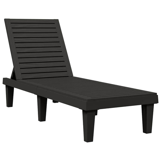 Sun Loungers 2 pcs  155x58x83 cm Polypropylene