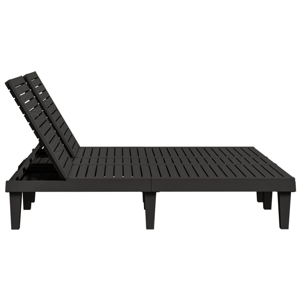 Double Sun Lounger 155x138x83 cm Polypropylene , lounger , Furniture -,Home & Garden -,Modern Design,new-305021,Office Furniture -,Outdoor Furniture -,Outdoor Seating -,Stylish,Sunloungers