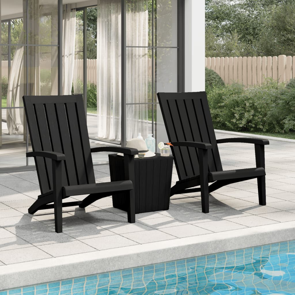 Garden Adirondack Chairs 2 pcs Polypropylene , Garden Chairs , Chairs -,Furniture -,Home & Garden -,new-305021,Outdoor Chairs,Outdoor Furniture -,Outdoor Seating -,seating,Stylish