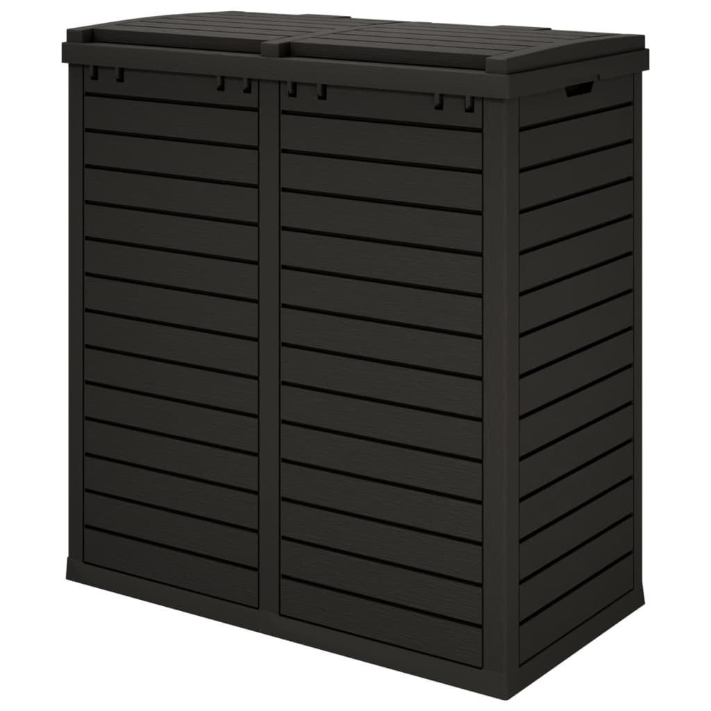 Outdoor Garbage Bin 78x41x86 cm Polypropylene , Garbage Bin , Home & Garden -,Household Supplies -,Modern Design,new-305021,Rubbish Bins & Waste Paper Baskets,Waste Containment -