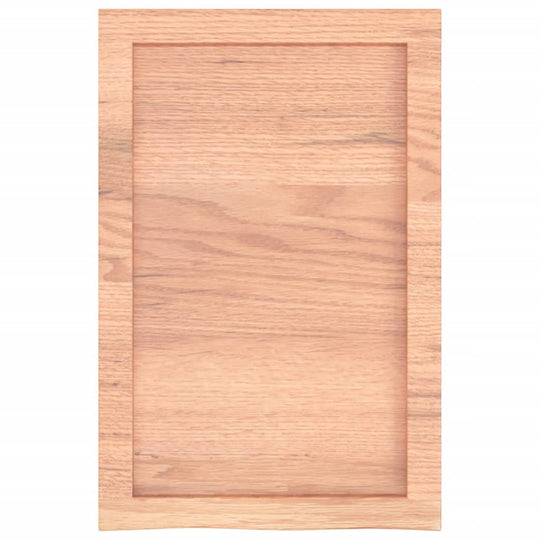 Wall Shelf Light  40x60x(2-4) cm Treated Solid Wood Oak