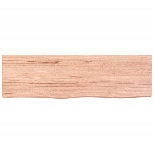 Wall Shelf Light 100x30x(2-4) cm Treated Solid Wood Oak , Furniture -> Shelving -> Wall Shelves & Ledges , Durable,eligant,Furniture -,Home & Garden -,Modern Design,new-305021,Shelving -,Wall Shelves & Ledges