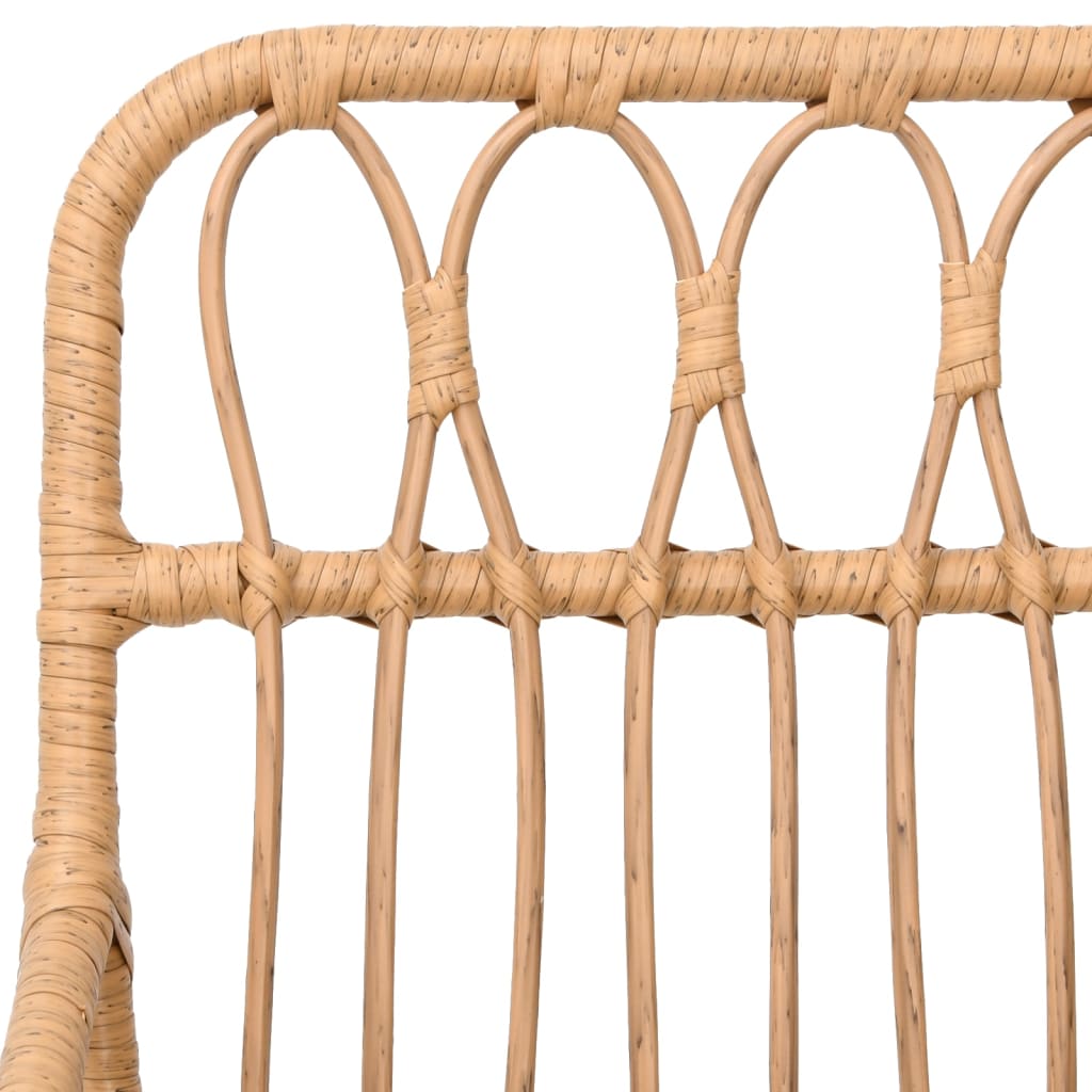 طقم طعام للحديقة مكون من 5 قطع من بولي راتان