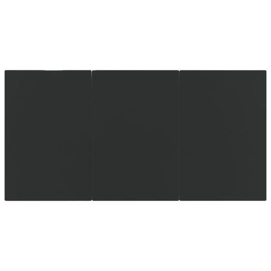 طقم طعام للحديقة مكون من 5 قطع من بولي راتان