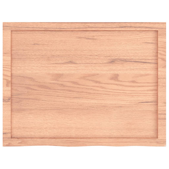 Bathroom Countertop Light  80x60x(2-4) cm Treated Solid Wood