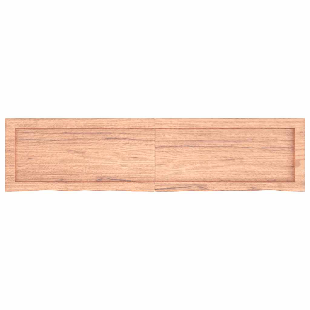 Bathroom Countertop Light  120x30x(2-4)cm Treated Solid Wood