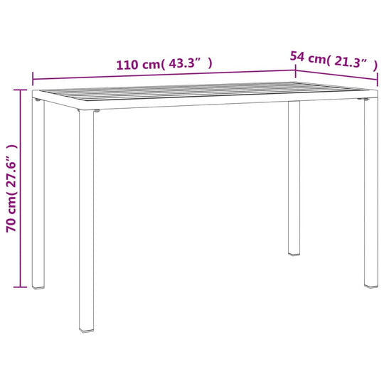 2 Piece Garden Dining Set Steel , Furniture -> Outdoor Furniture -> Outdoor Furniture Sets , Durable,eligant,Furniture -,Home & Garden -,Modern Design,new-305021,Outdoor Furniture -,Outdoor Furniture Sets