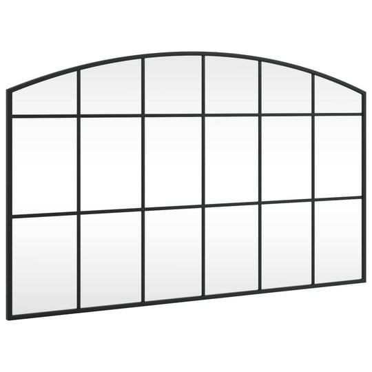 مرآة حائط حديدية مقوسة 100 × 60 سم