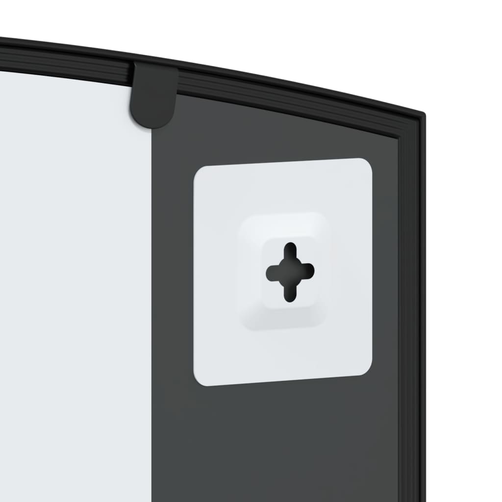 مرآة حائط حديدية مقوسة 100 × 60 سم