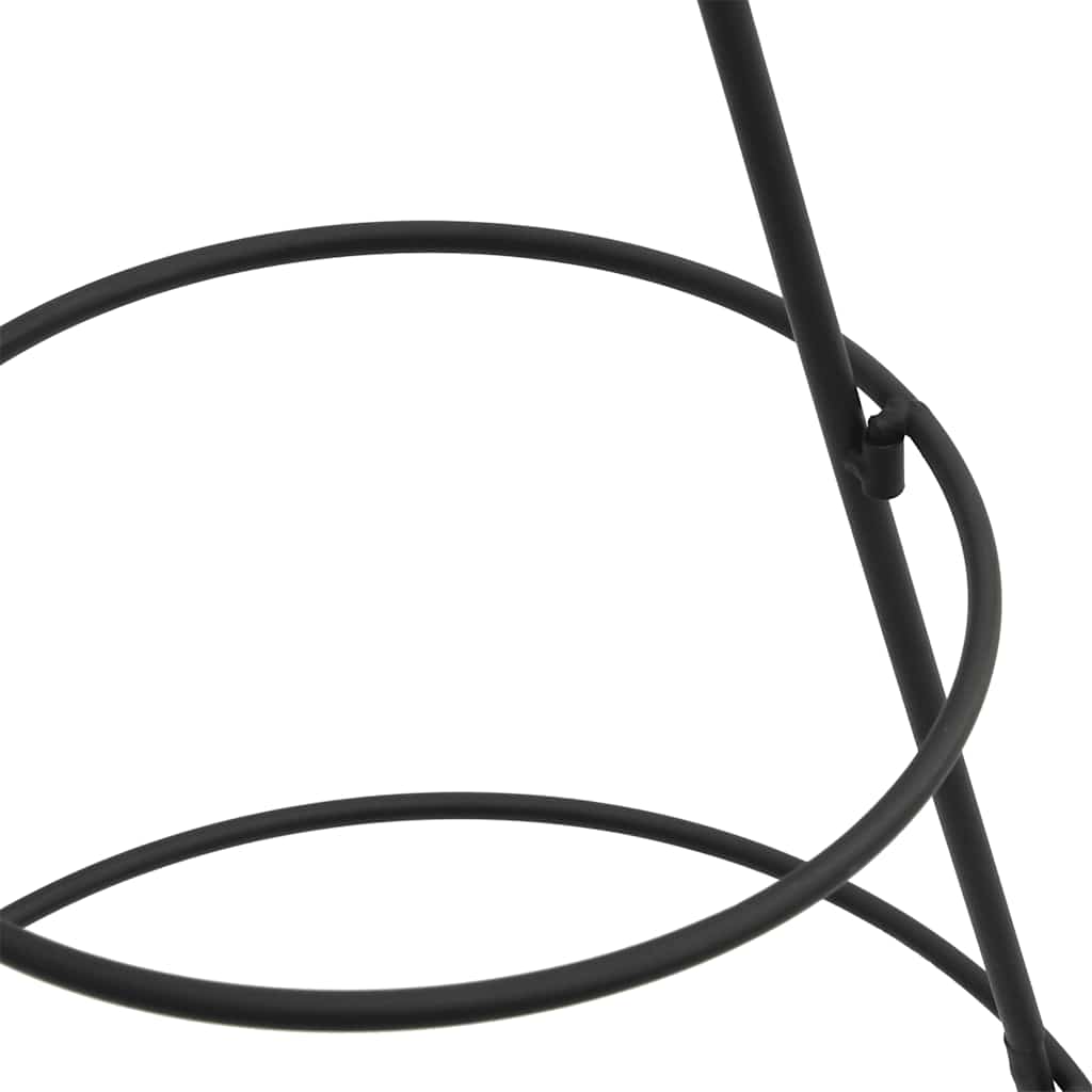 Close-up of Metal Christmas Tree Stand – Festive Decorative Accent for DIY decoration