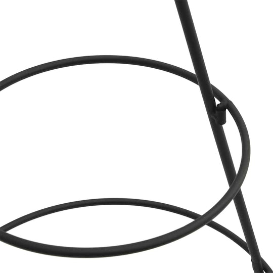 Close-up of Metal Christmas Tree Stand – Festive Decorative Accent for DIY decoration