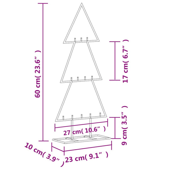 Metal Christmas Tree for Decoration