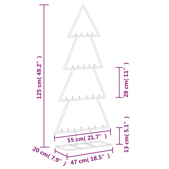 Metal Christmas Tree for Decoration