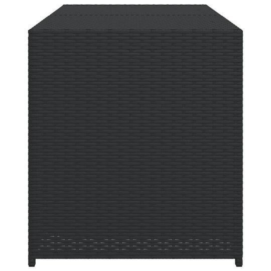 Garden Storage Box  283L Poly Rattan