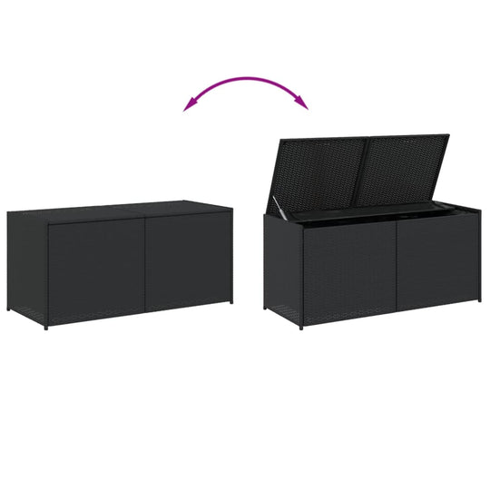 Garden Storage Box  283L Poly Rattan