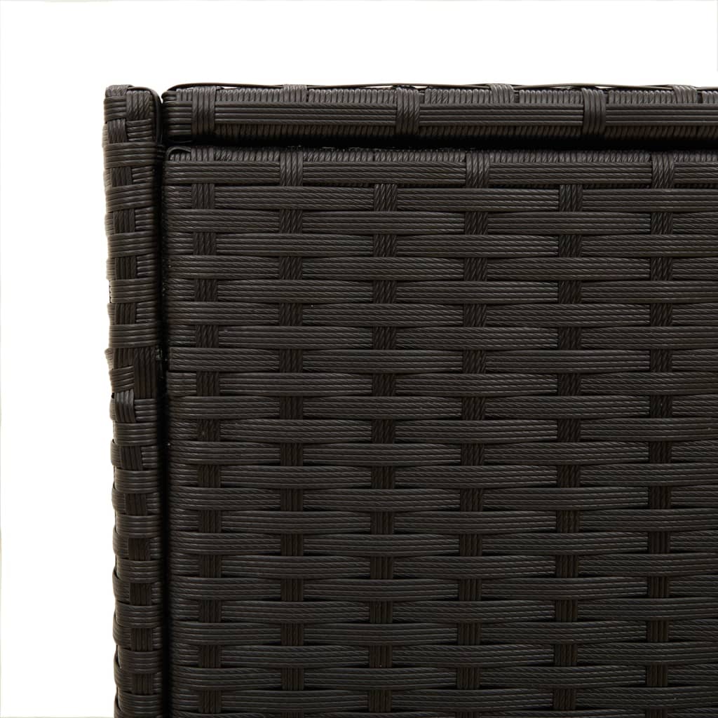 Garden Storage Box  283L Poly Rattan