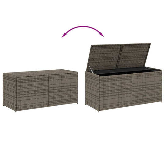 Garden Storage Box 283L Poly Rattan , Furniture -> Outdoor Furniture -> Outdoor Storage Boxes , Durable,eligant,Furniture -,Home & Garden -,Modern Design,new-305021,Outdoor Furniture -,Outdoor Storage Boxes